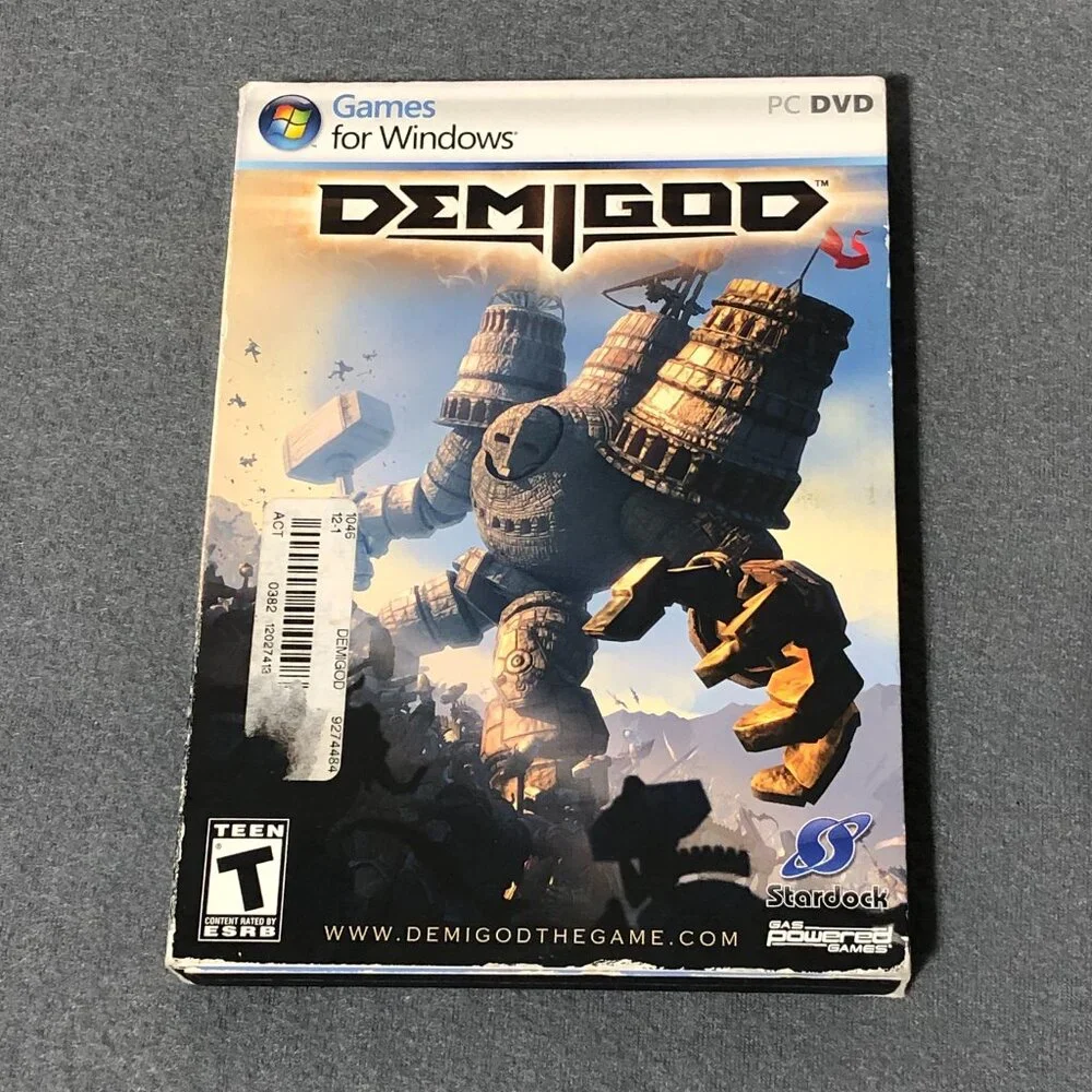 Demigod PC Games for Windows XP 7 10 RPG Strategy Action DVD-ROM